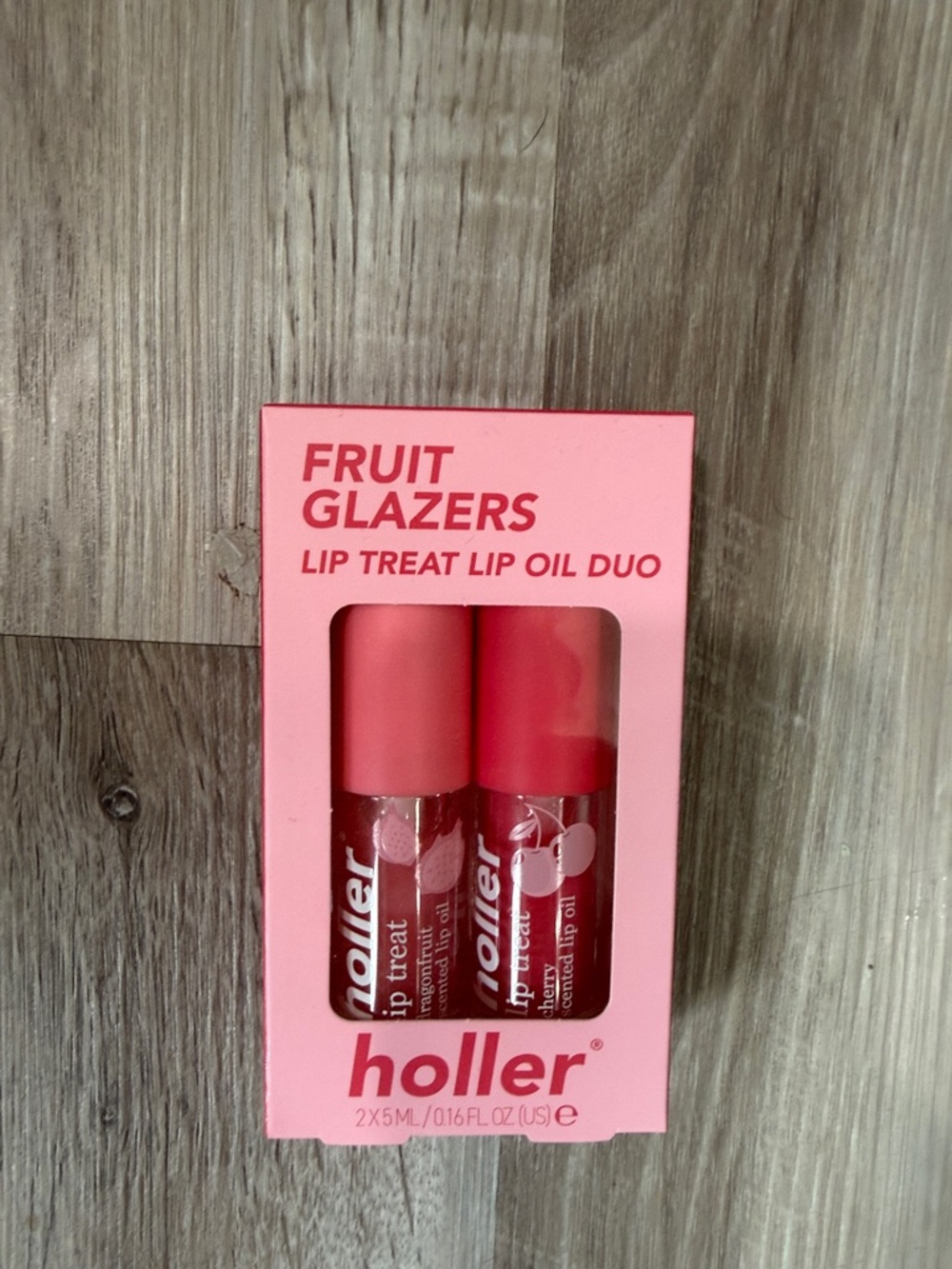 Holler fruit glazers lip treat/ lip oil duo Cruelty Free!